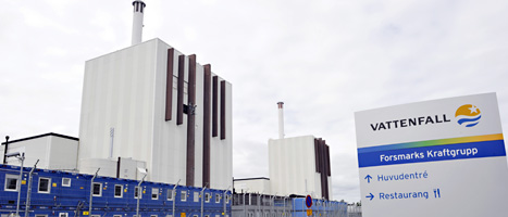 Forsmarks kärnkraftverk: Foto: Bertil Ericson/Scanpix.
